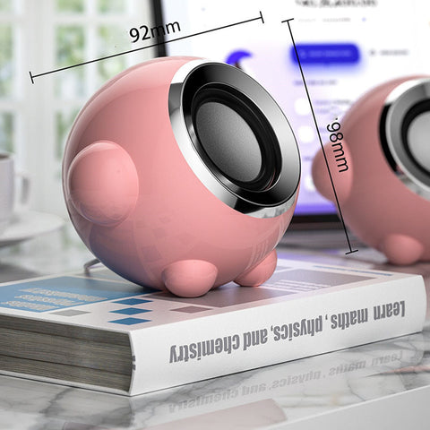 Home Wired Cute Multimedia Usb Subwoofer Mini Speakers - Arcade Anchor