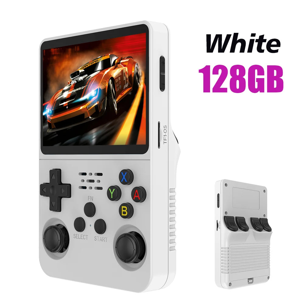 BOYHOM Open Source R36S Retro Handheld Game Console Linux System 3.5 Inch IPS Screen Portable Pocket Video Player 64GB Game gift - Arcade Anchor