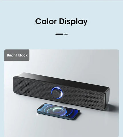 USB Powered Soundbar for TV PC Laptop Gaming Home Theater Surround Audio System - Arcade Anchor