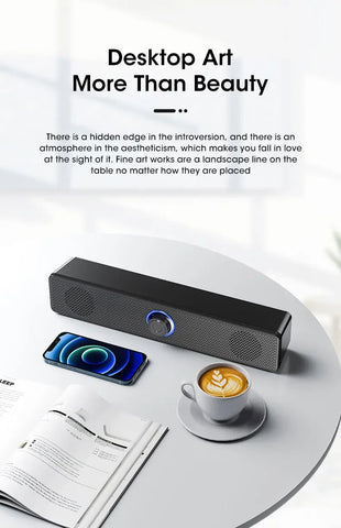 USB Powered Soundbar for TV PC Laptop Gaming Home Theater Surround Audio System - Arcade Anchor