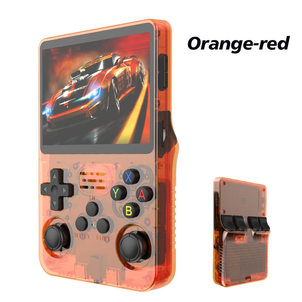 BOYHOM Open Source R36S Retro Handheld Game Console Linux System 3.5 Inch IPS Screen Portable Pocket Video Player 64GB Game gift - Arcade Anchor