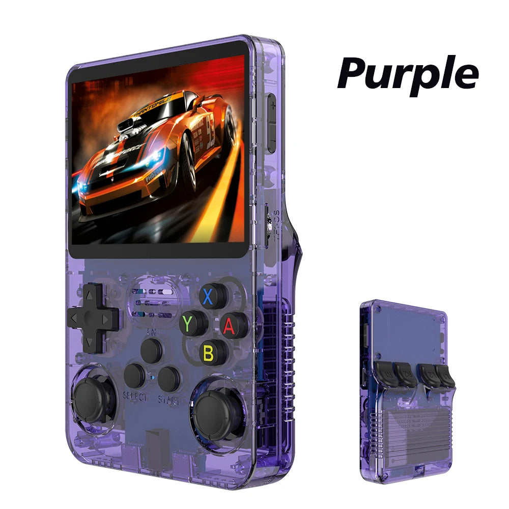 BOYHOM Open Source R36S Retro Handheld Game Console Linux System 3.5 Inch IPS Screen Portable Pocket Video Player 64GB Game gift - Arcade Anchor