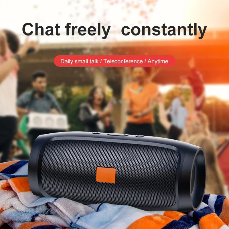 TF USB Bluetooth Speaker Dual Speaker Stereo Outdoor Voice Broadcasting Portable Subwoofer Wireless Speaker - Arcade Anchor