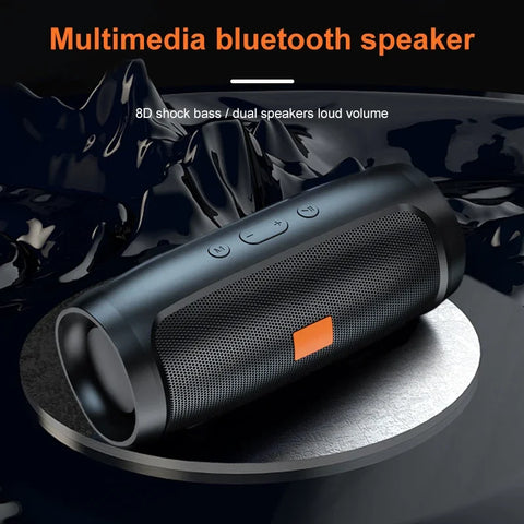 TF USB Bluetooth Speaker Dual Speaker Stereo Outdoor Voice Broadcasting Portable Subwoofer Wireless Speaker - Arcade Anchor
