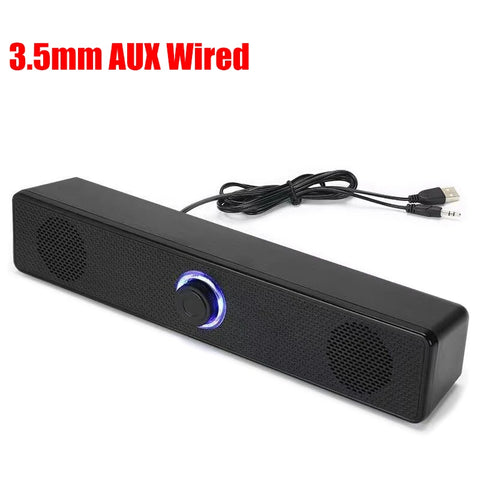USB Powered Soundbar for TV PC Laptop Gaming Home Theater Surround Audio System - Arcade Anchor