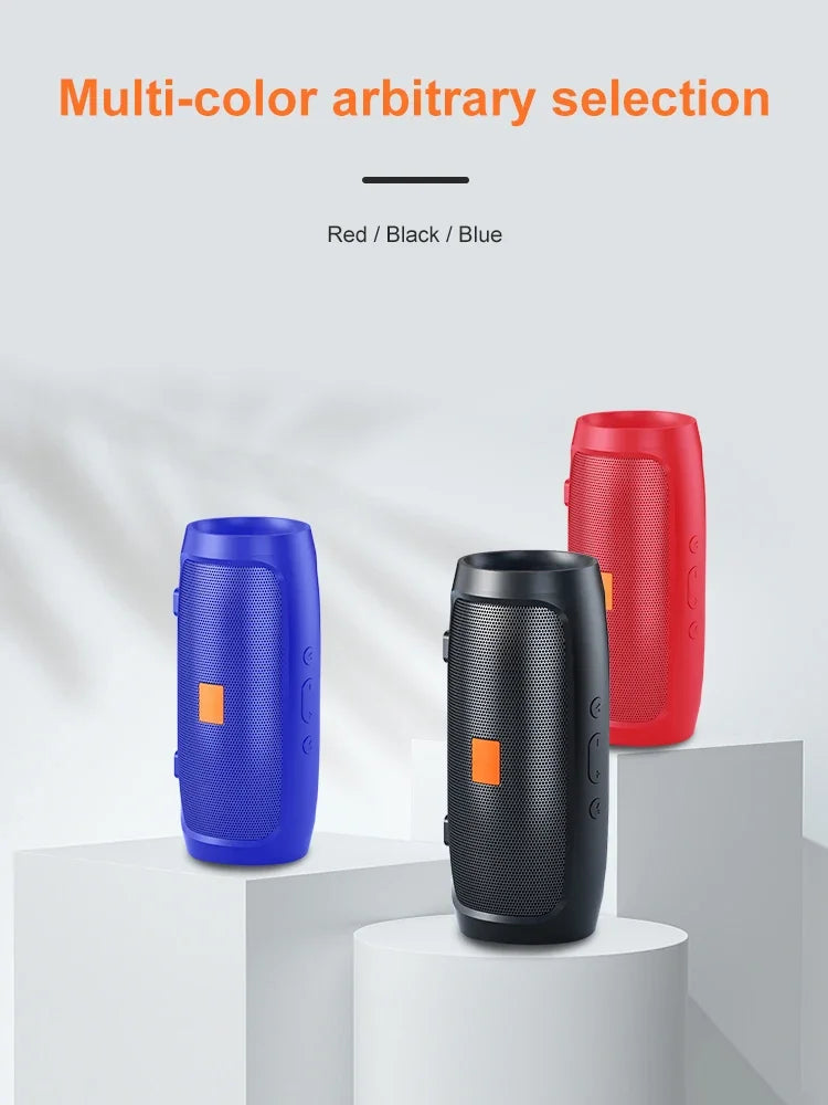 TF USB Bluetooth Speaker Dual Speaker Stereo Outdoor Voice Broadcasting Portable Subwoofer Wireless Speaker - Arcade Anchor