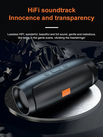TF USB Bluetooth Speaker Dual Speaker Stereo Outdoor Voice Broadcasting Portable Subwoofer Wireless Speaker - Arcade Anchor