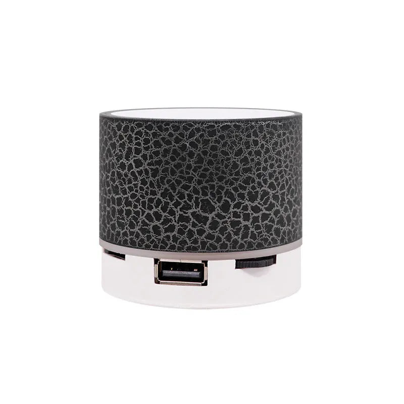 Wireless Mini Speaker, Subwoofer, Dazzle Crackle 7 Colour Light Wireless Mini Speaker - Arcade Anchor