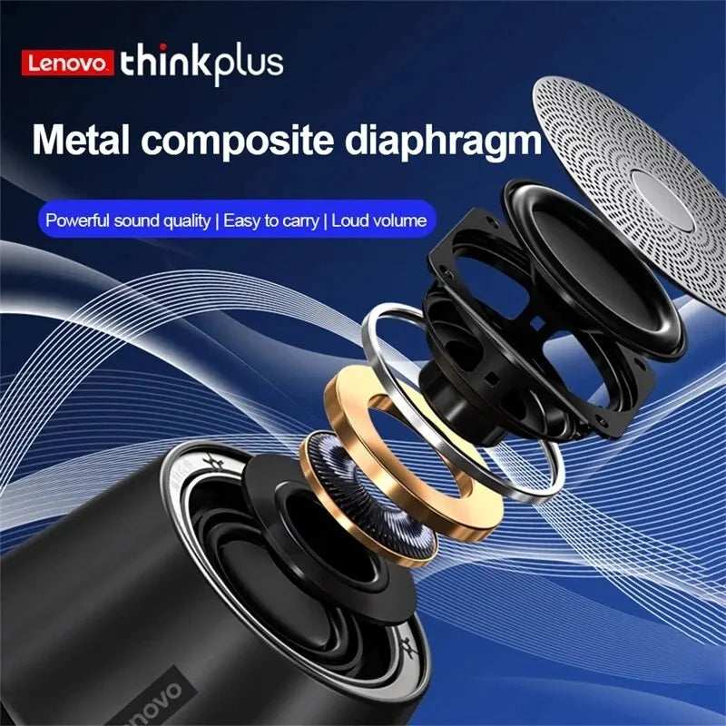 Portable Wireless Bluetooth Speaker Stereo Surround Metallic Outdoor Waterproof Portability Original - Arcade Anchor